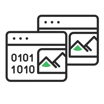 MagicPod おもな機能 アイコン